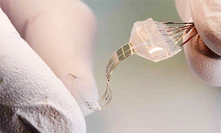 Un nuevo implante flexible que cura lesiones medulares